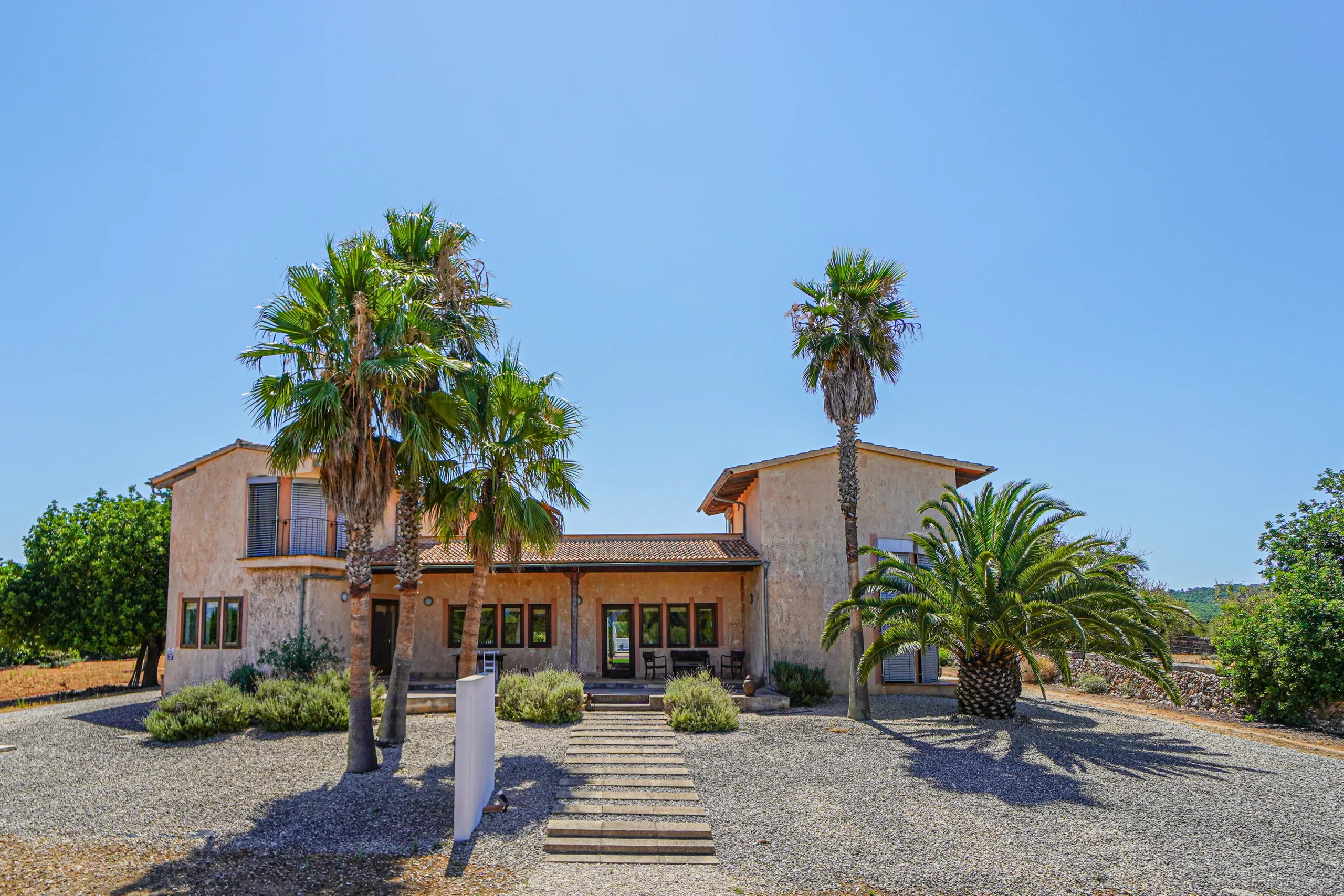 Exterior view of Finca Mia Limon on Mallorca