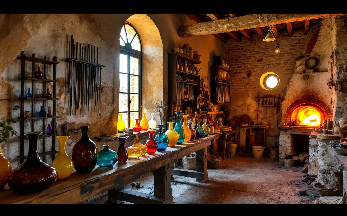 Gordiola Glass Factory near Algaida, Mallorca