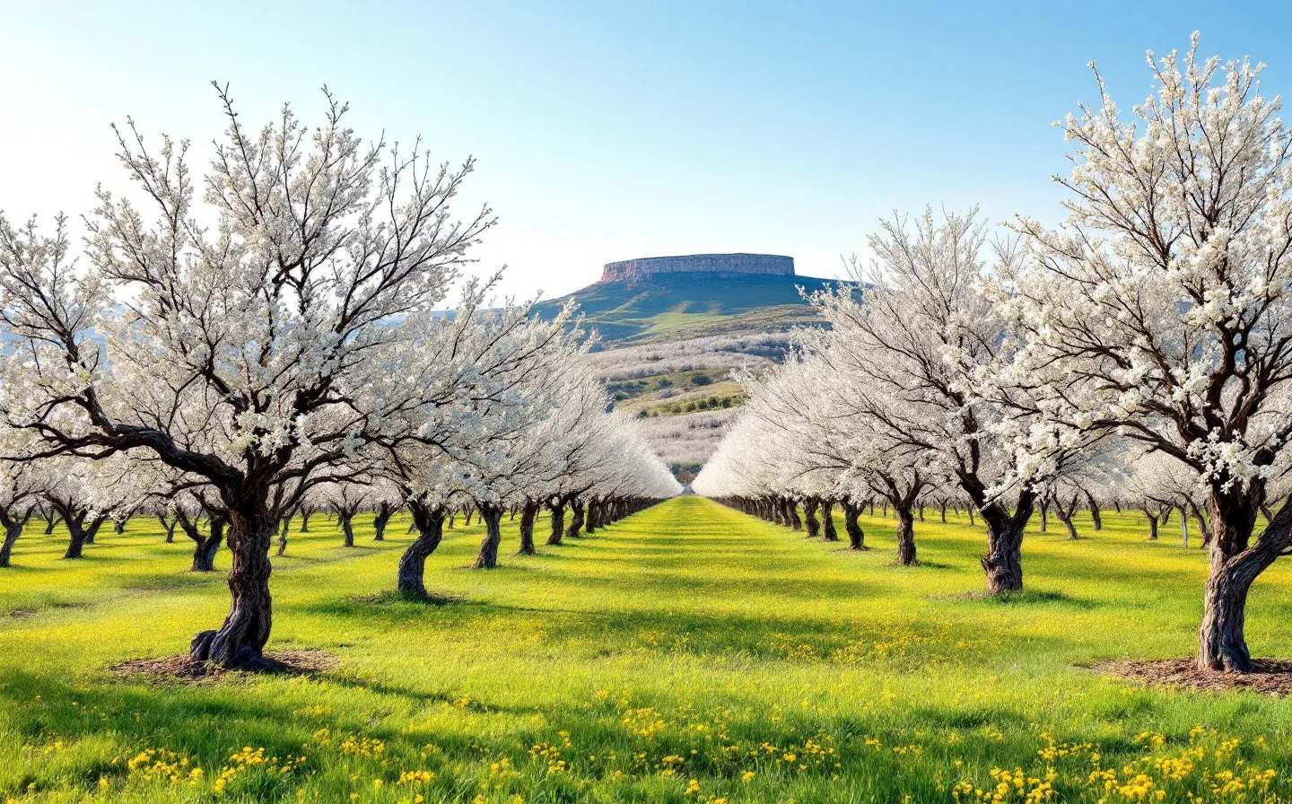 Almond Blossom in Mallorca: the Inland Plain in Bloom